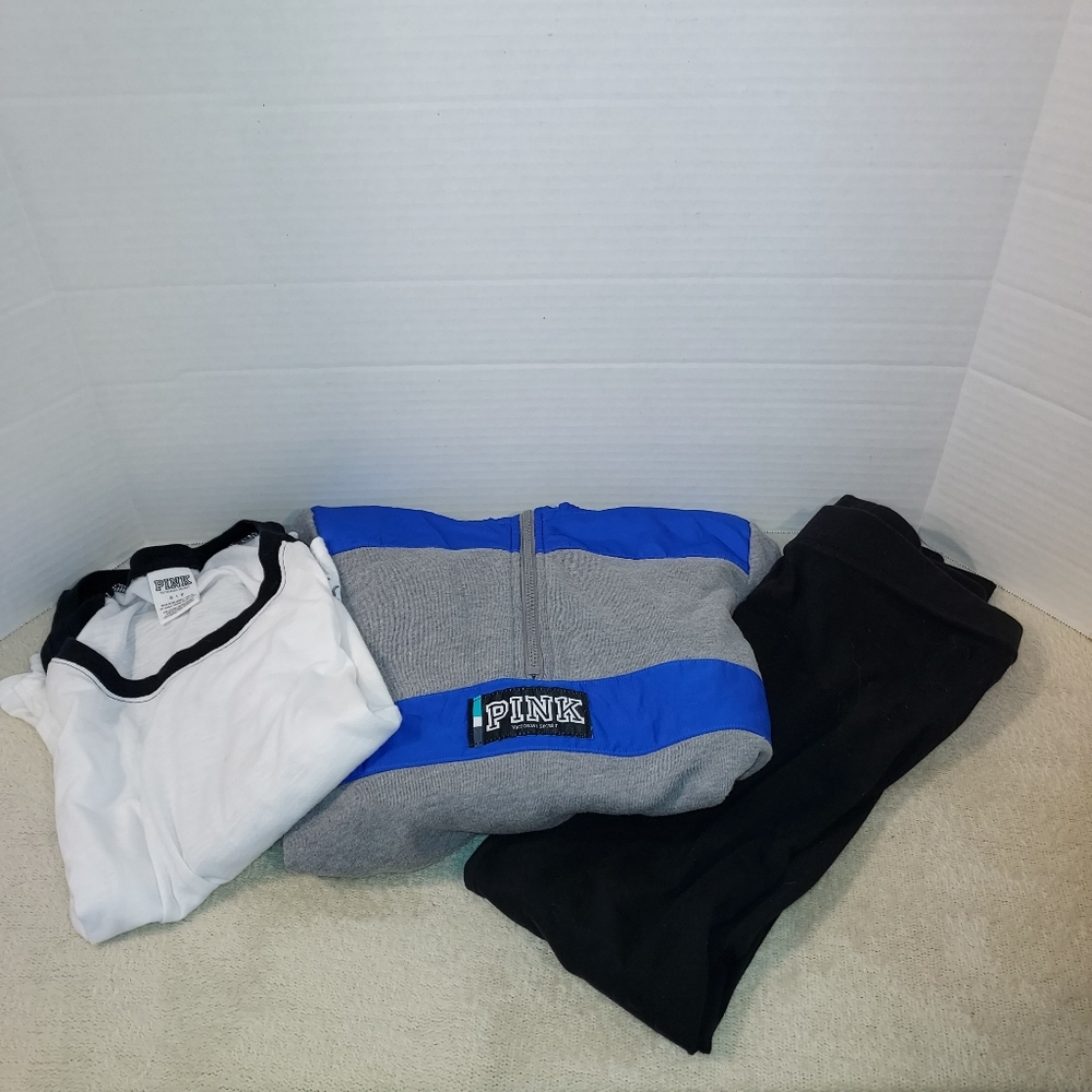 PINK VS bundle of 3 items size S